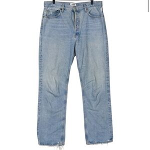 AGOLDE High-Rise Straight Leg Jeans Size: M I US 30